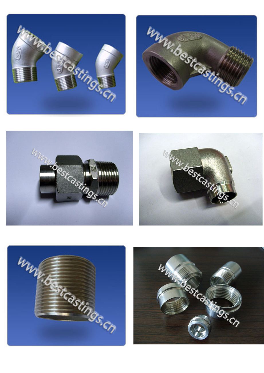 Custom stainless steel pipe fittings
