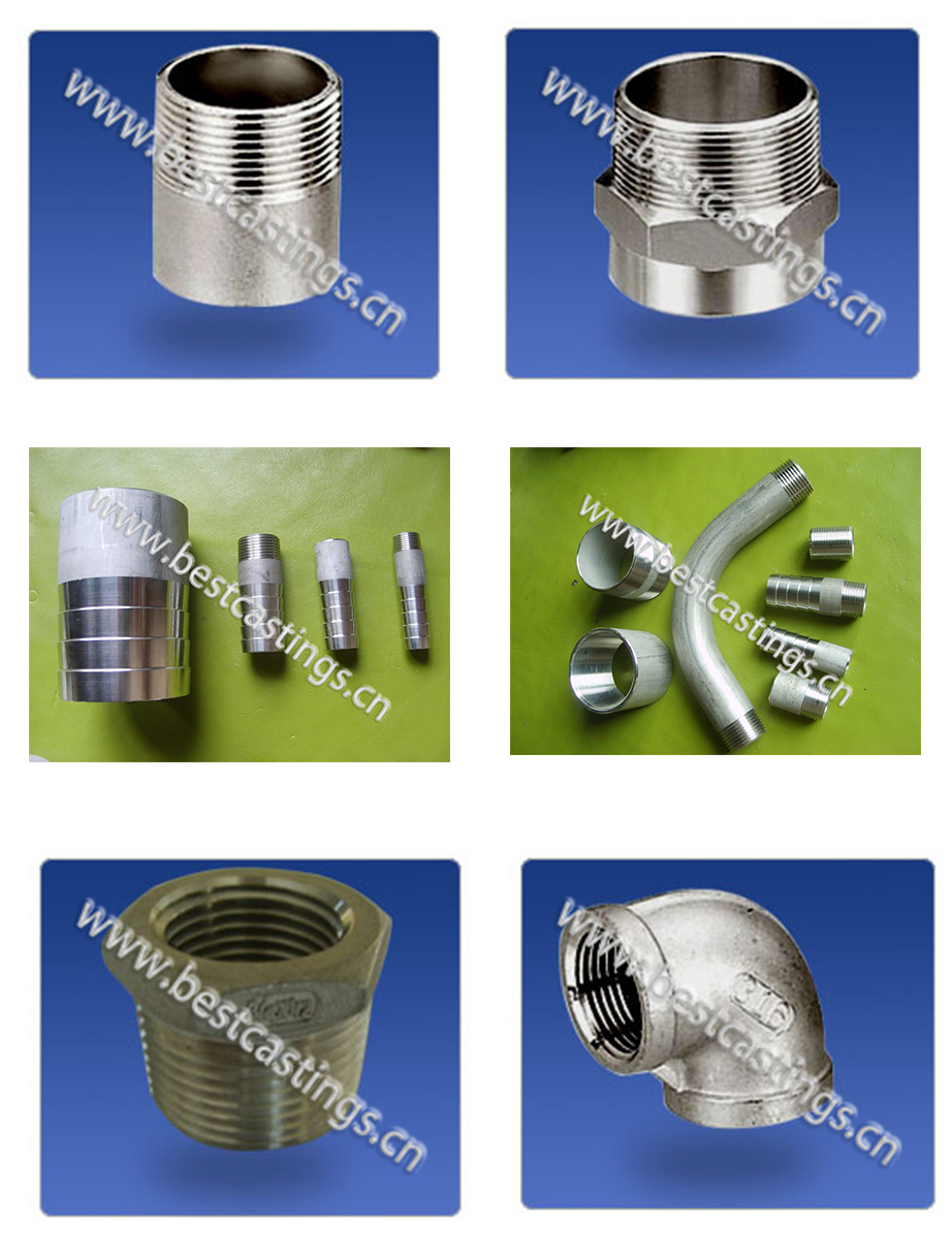 Custom stainless steel pipe fittings